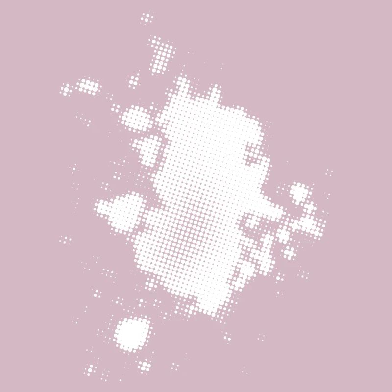 Flash, Dots Background Asymmetrical | rasterized
