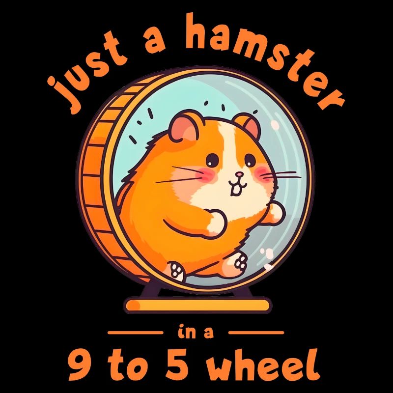 Hamsterrad Hamster Routine Job 9to5 Arbeit