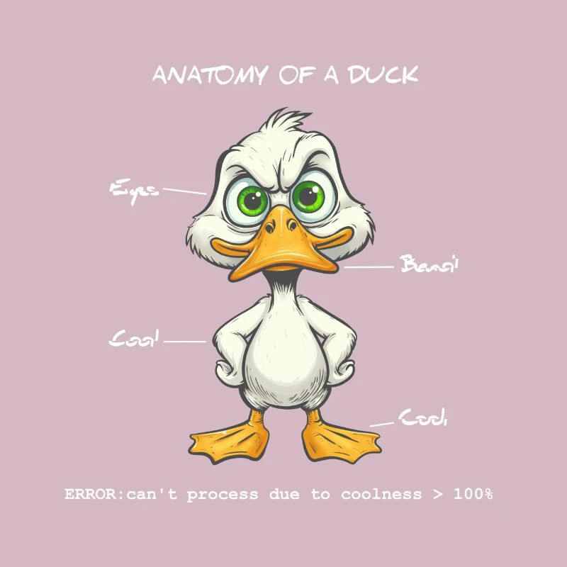 Anatomie einer Ente B