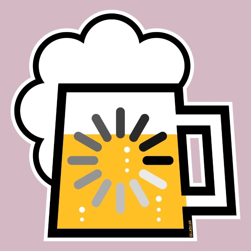 Bier Wird Geladen (Bierkrug Loading / Icon / | )