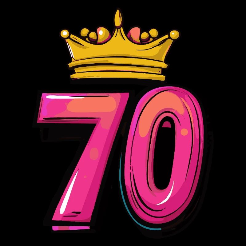 70 Zahl Krone