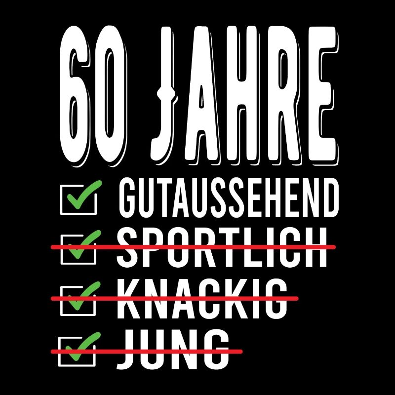 60. Geburtstag 60 Jahre