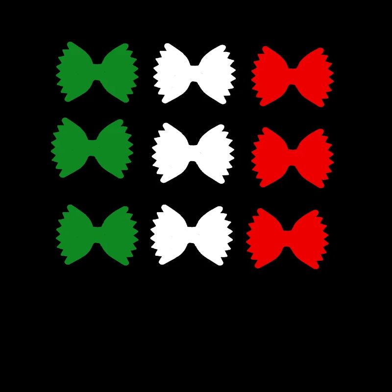Italian flag pasta