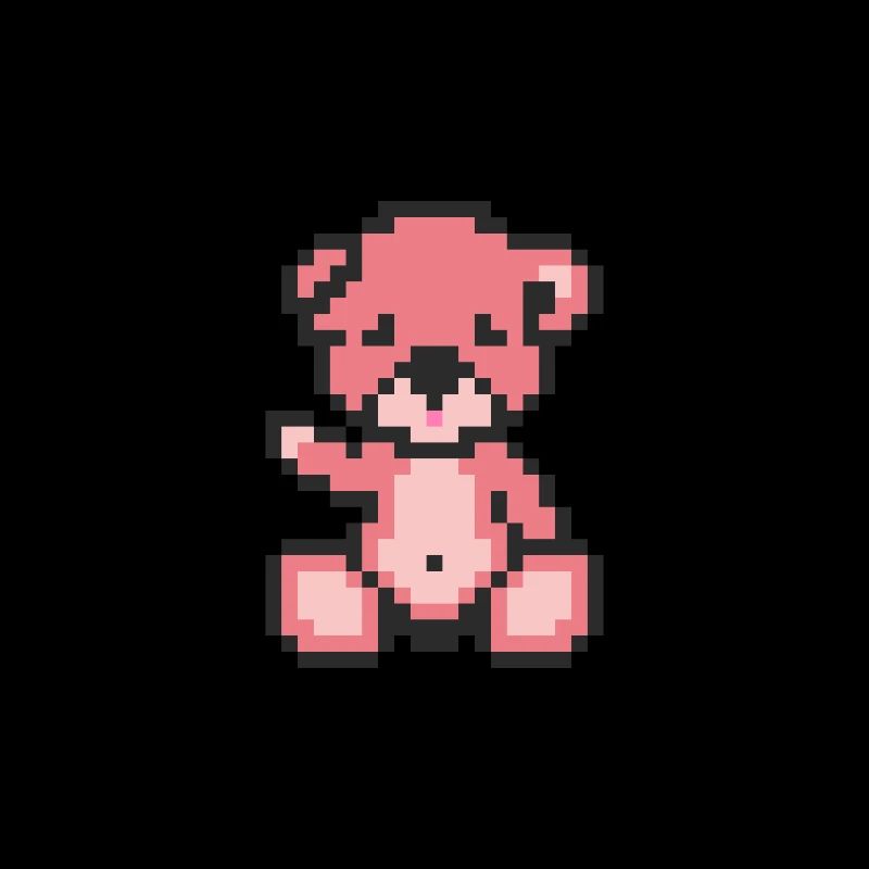Pixel Bear Candy