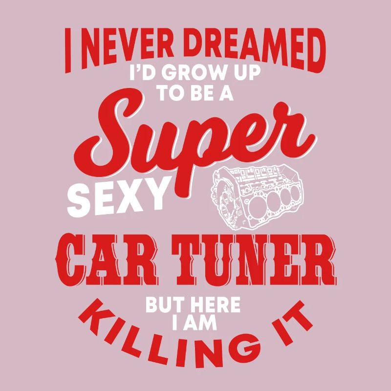 Lustiges Auto Tuner Design