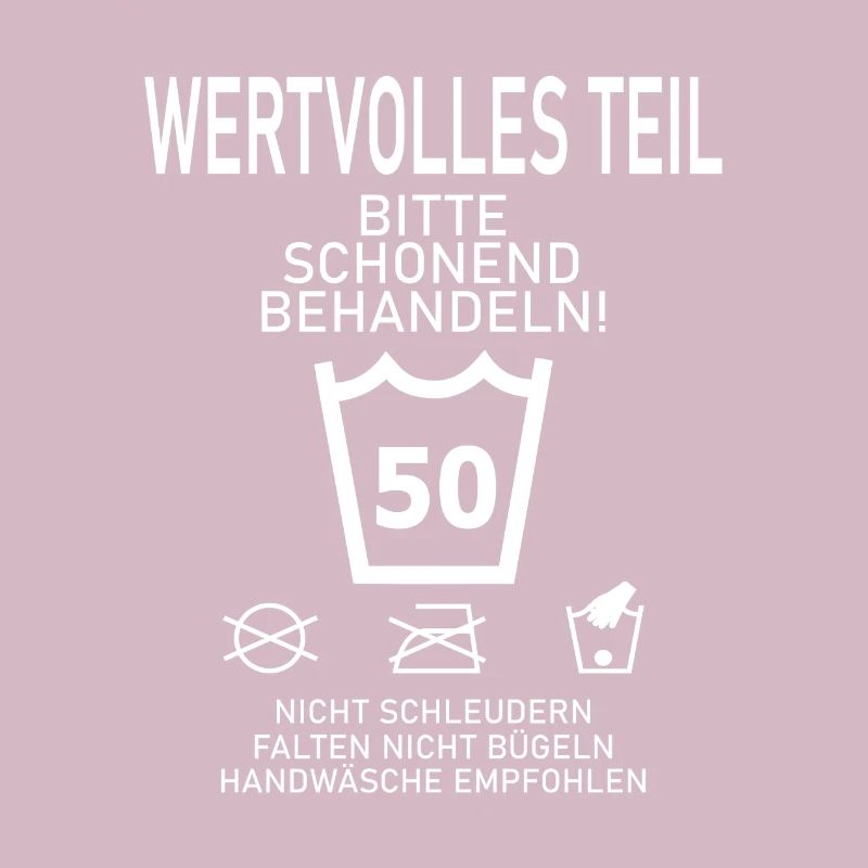 SCHONEND BEHANDELN Geschenk 50. Geburtstag