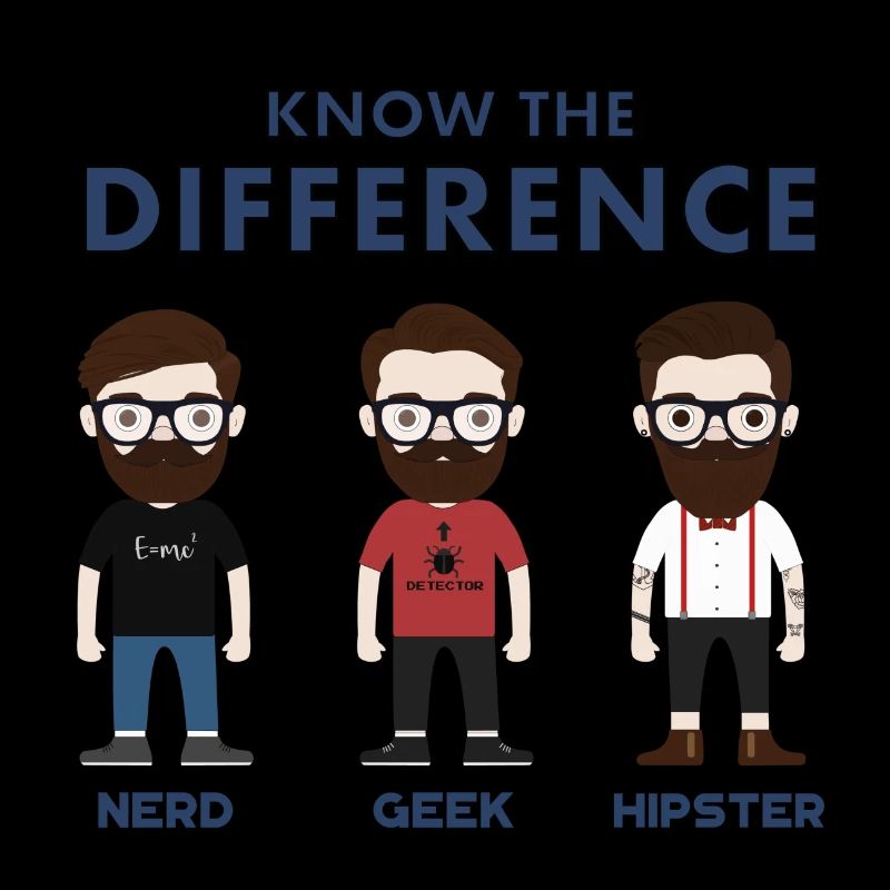 Nerd, Geek or Hipster?