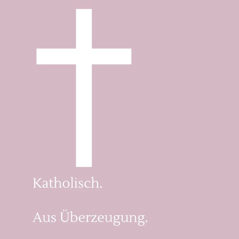 Catholic. Of conviction.