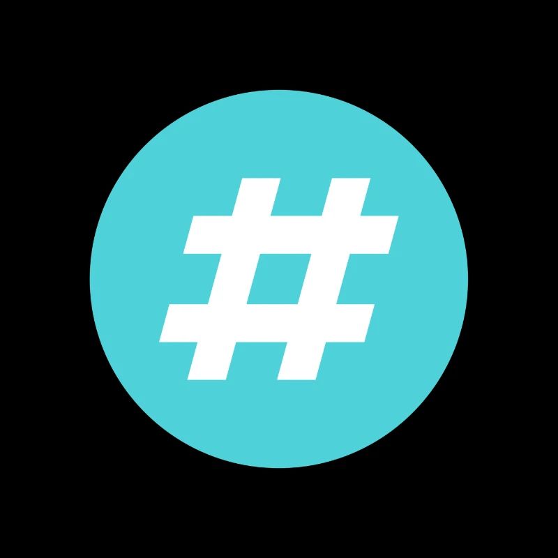 # Hashtag Twitter Motiv Geschenkidee