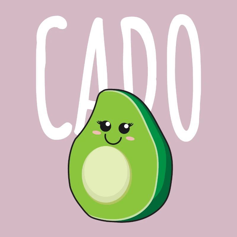 Avocado Cado Partner Paar Freunde - Geschenkidee