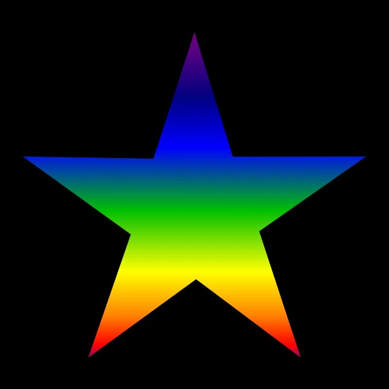 Regenbogenstern