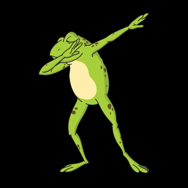 Frosch Dab-Ich hasse menschen