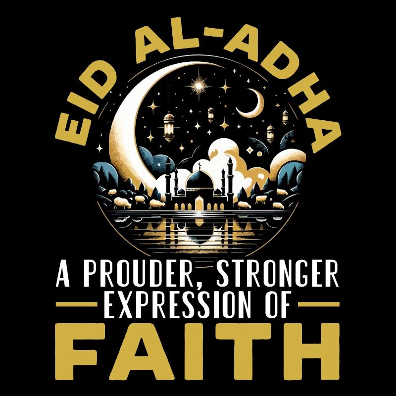 Happy Eid Al Adha, Islamic holiday, Islam