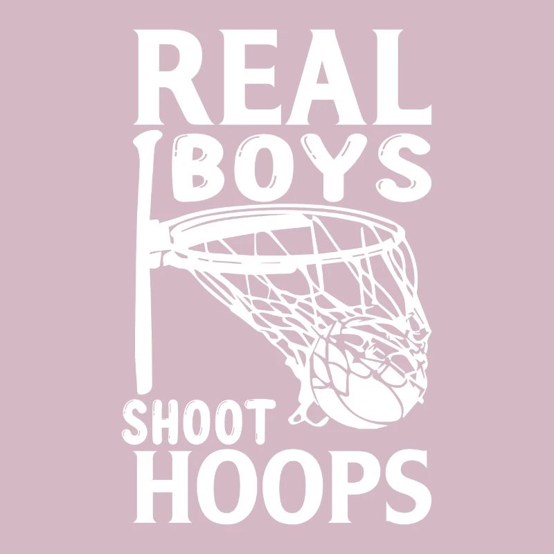 Real Guys Shooting Baskets