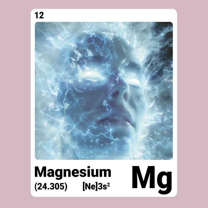 Periodic Table Element Magnesium (Mg) 012