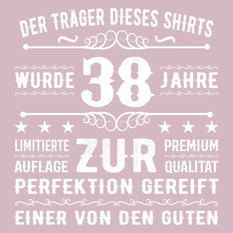 38 Years Gift Idea for 38 - Birthday