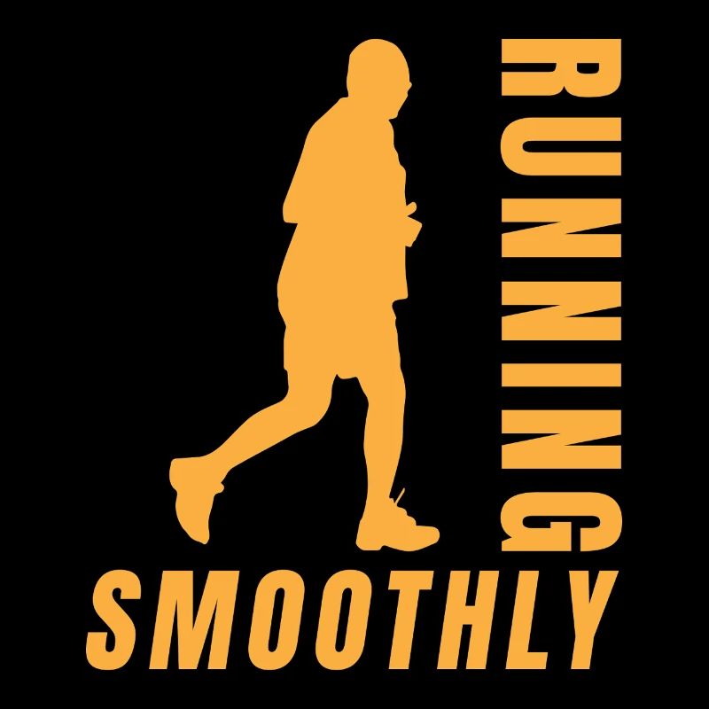 Running Running Smoothly Marathon Runner