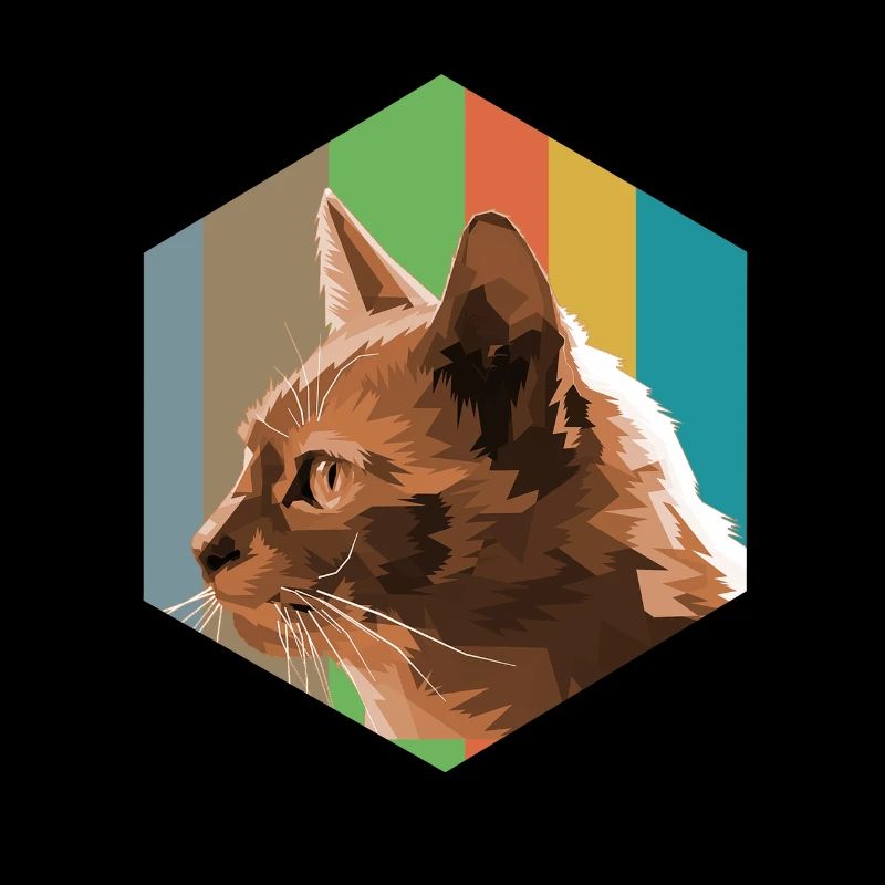 Chat de conception animale chat