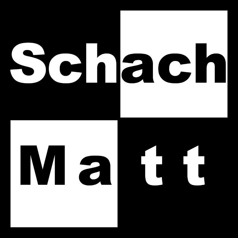 Schachmatt Schach Geschenkidee