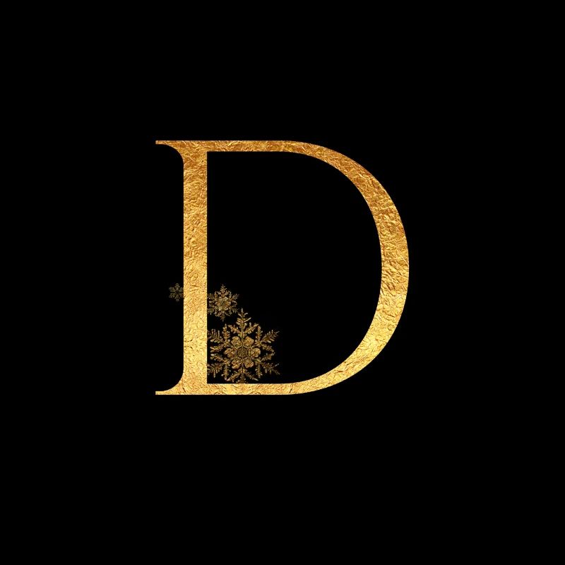 Lettre initiale D