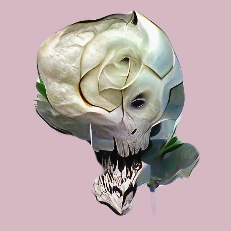 Skull Rose