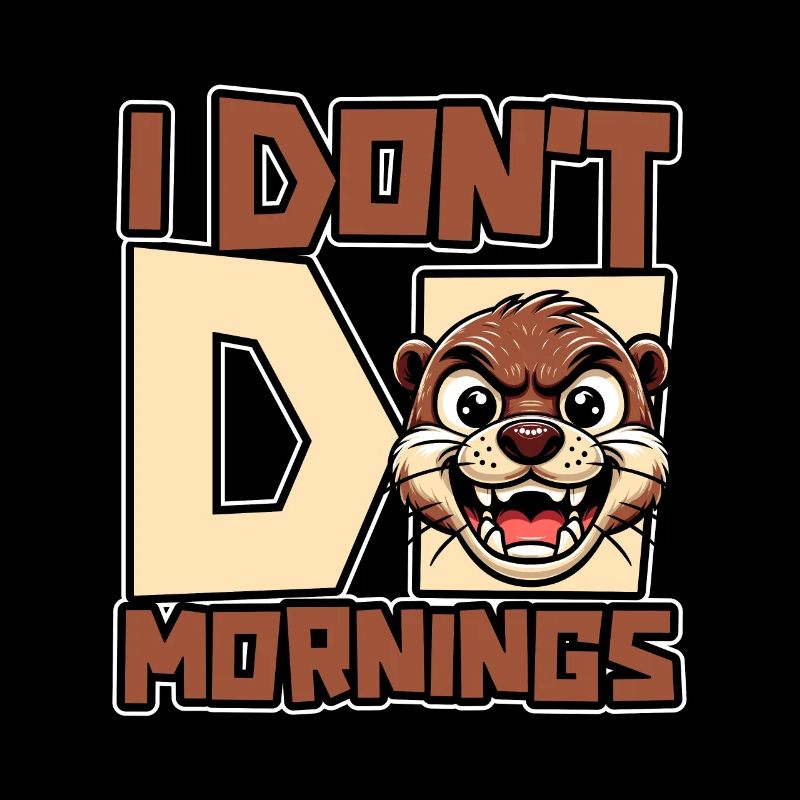 Otter Lustig I Dont Do Mornings