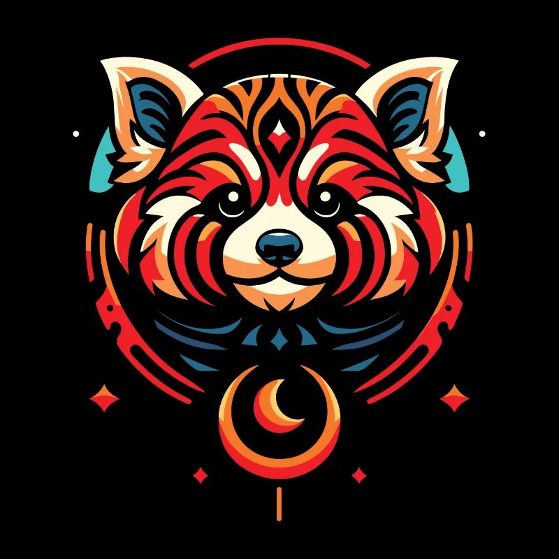 Red Panda Moon Phases