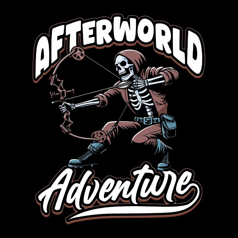 Bow Hunting Bow Hunter Skeleton