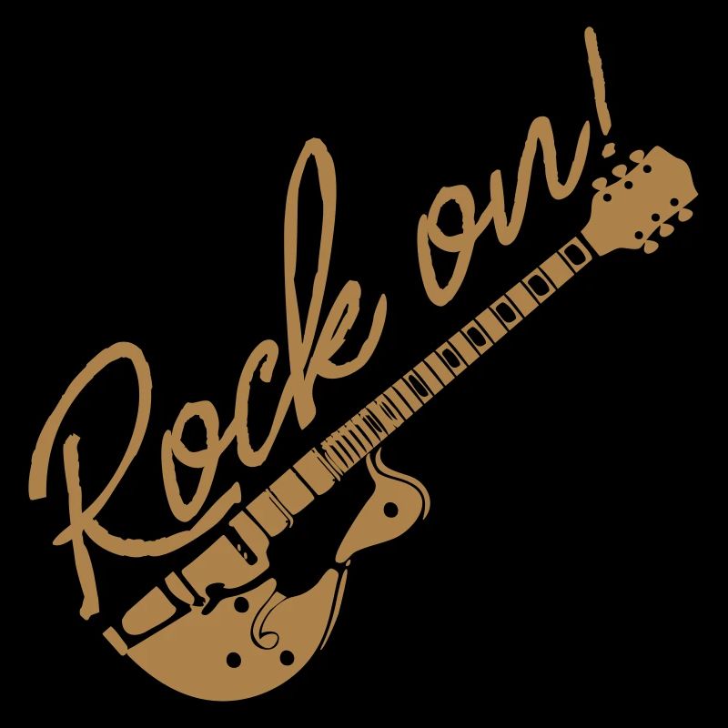 Rock on with guitar