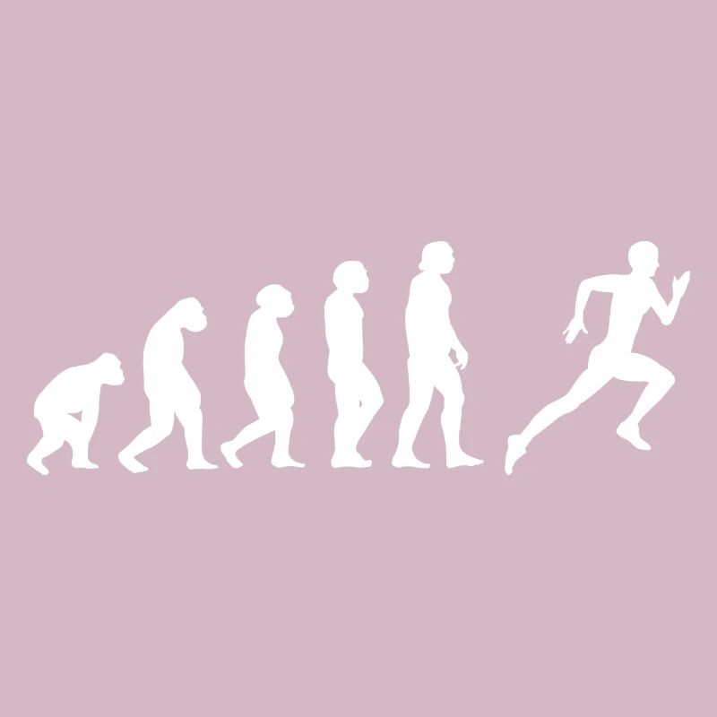Evolution Marathonläufer