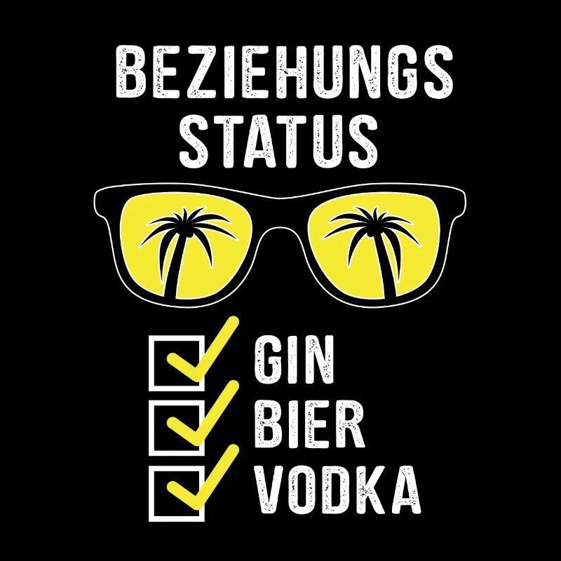 Mallorca Shirt Statut de la relation Gin Beer Vodka