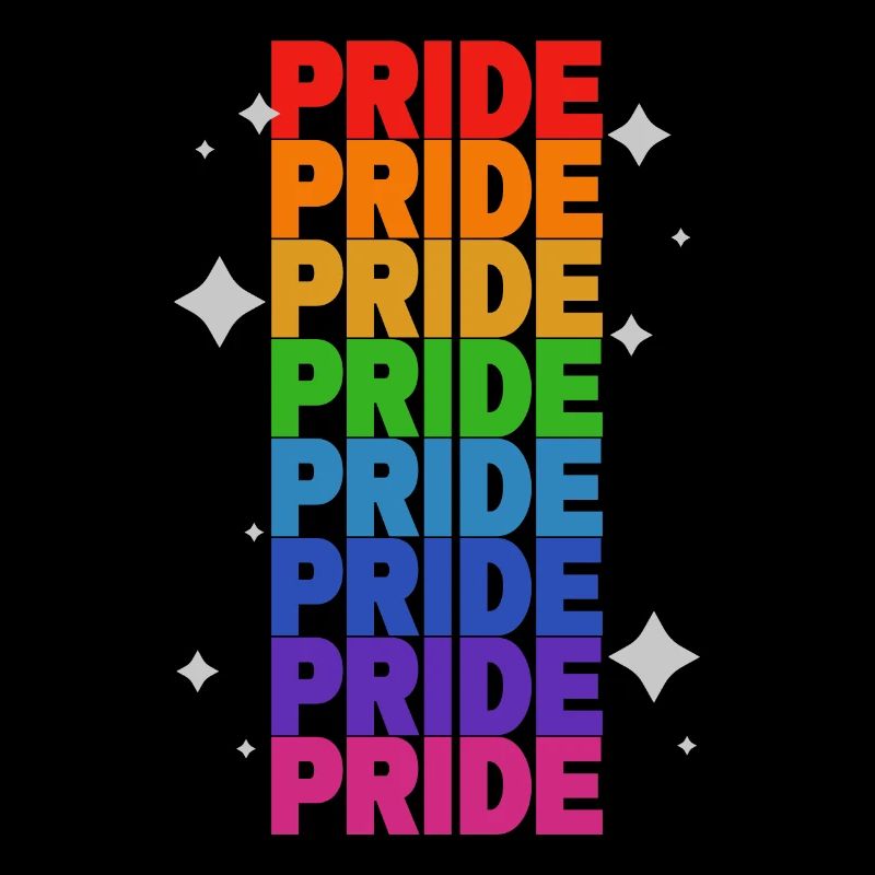 Pride Pride Pride | Rainbow Pride Month Freedom