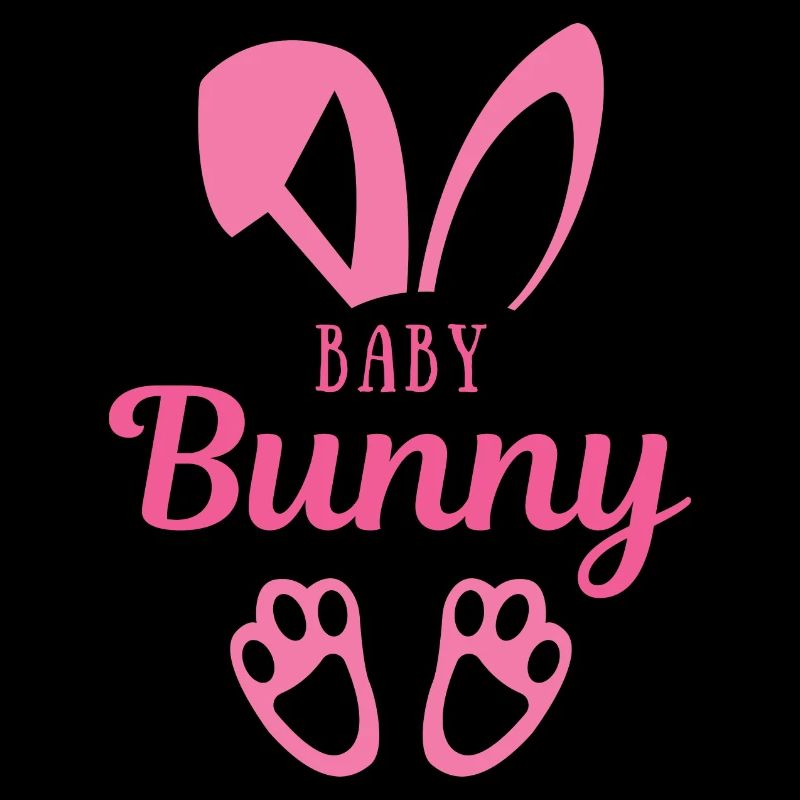 Bébé lapin rose