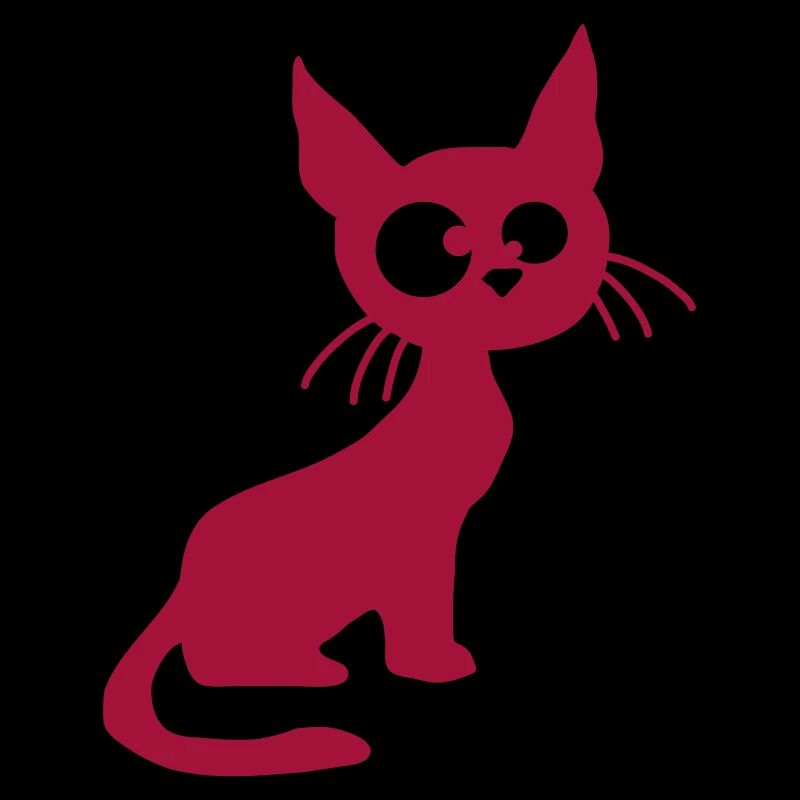 Crazy Cat Squints Funny Eyes Grimace Fun