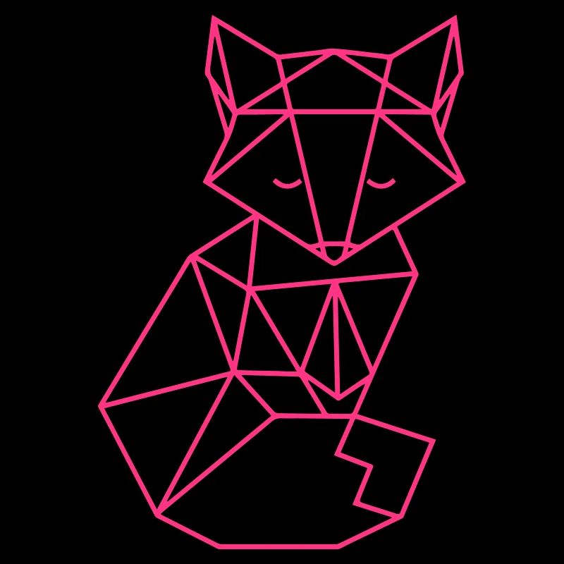 Origami fox