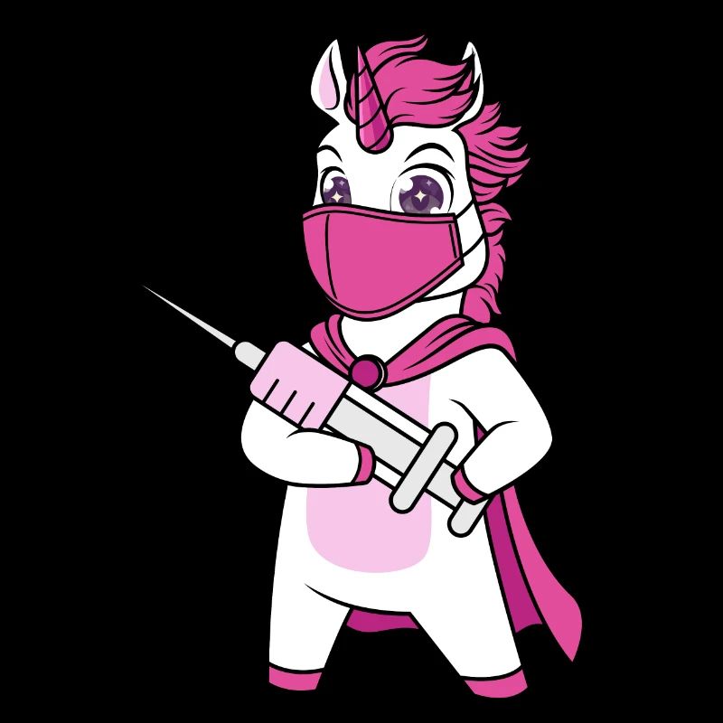 Geimpft Impfung Immunicorn Einhorn