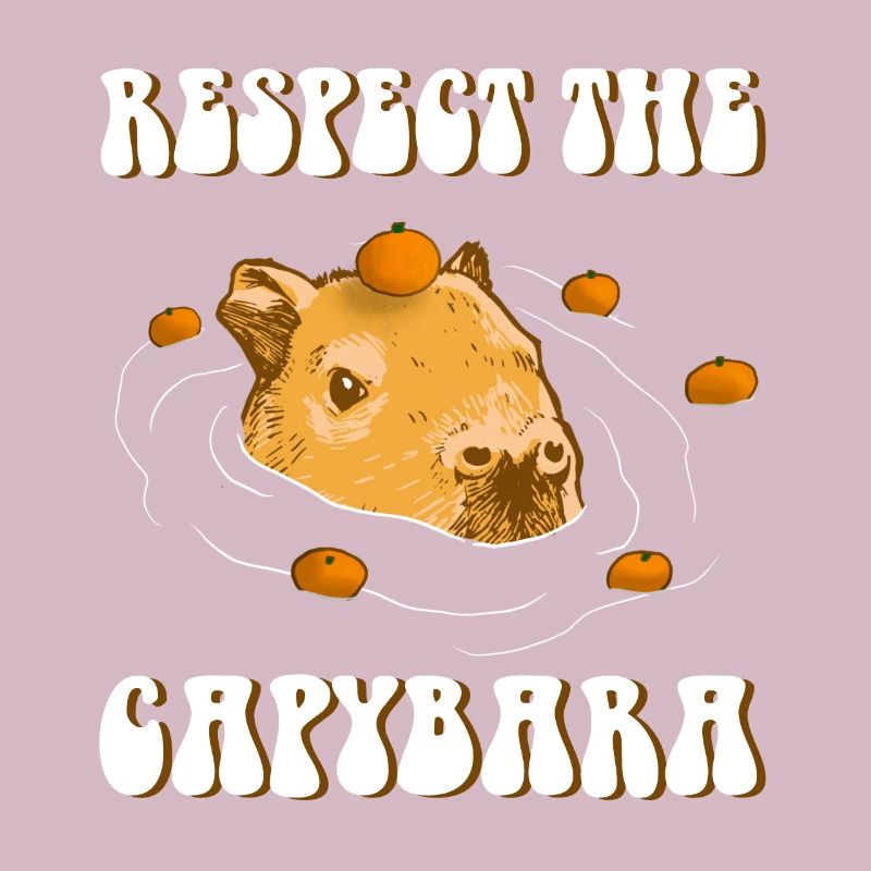Capybara funny saying