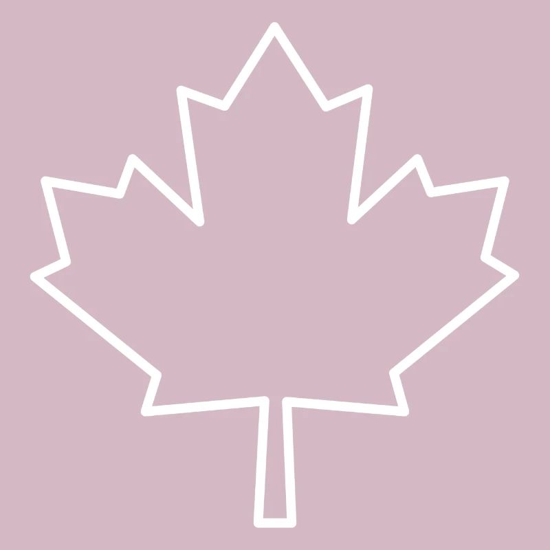Maple leaf outline