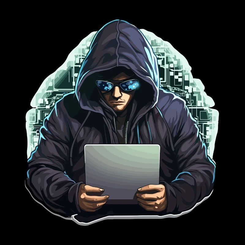 Etisk hacker - Illustration