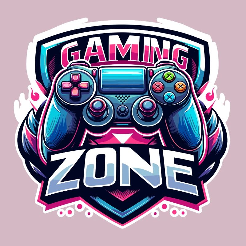 Gaming Zone - Controller Illustration