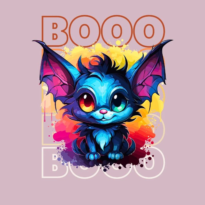 Chibi Swoop & Booo! Nighttime Flutter Tee!