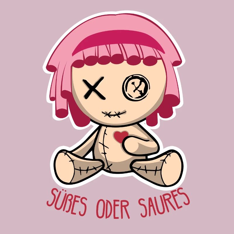 Halloween Puppe - Süßes oder Saures