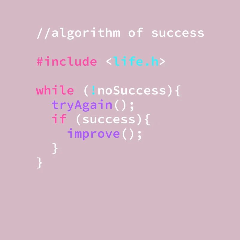 Algoritme Succes Programmeur Programma Code