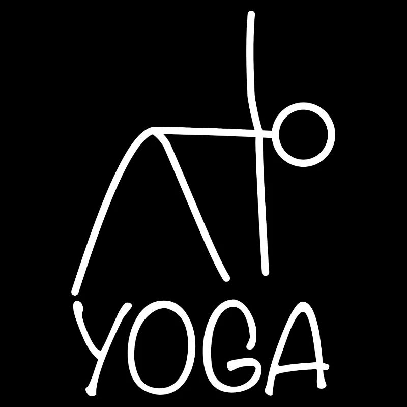 Yoga exercise for a workout