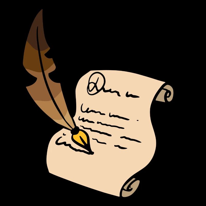 Auteur auteur d’écriture d’encre plume cadeau