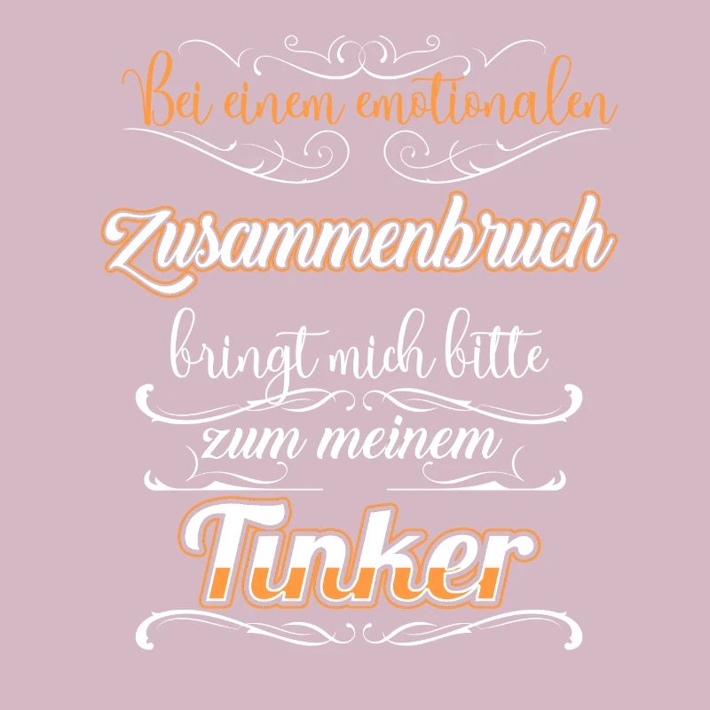 Tinker Pferd Reiter Geschenk