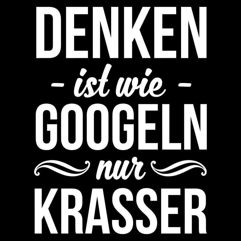 Penser, c'est comme googler, crass