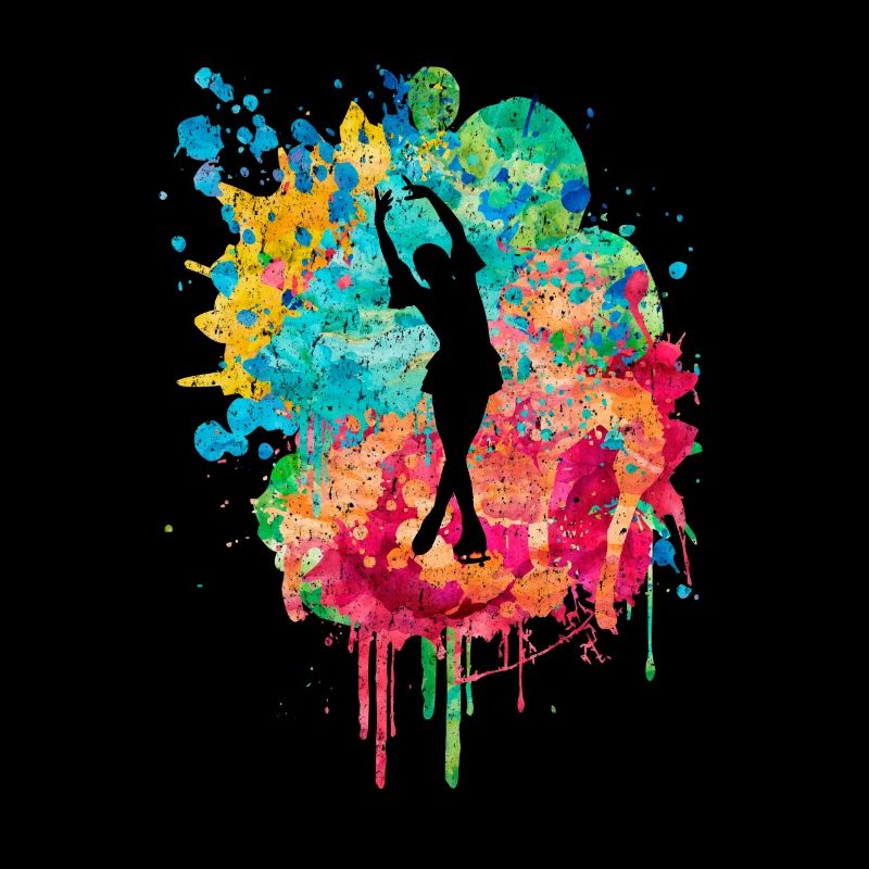 Eiskunstlauf PopArt