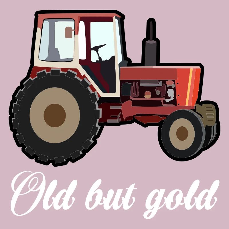 Roter DDR Traktor