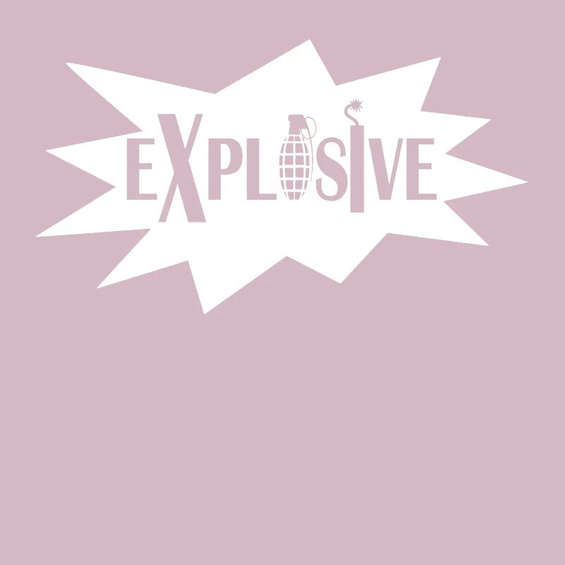 Explosive design white